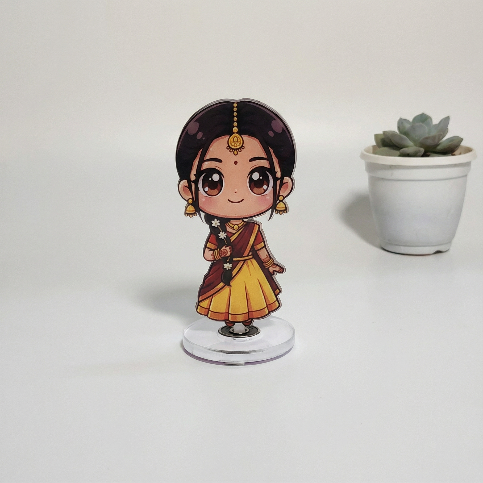 Mini-Me Custom Chibi Rotating spinner standee