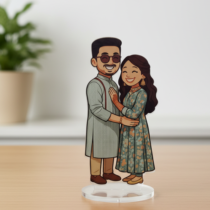 Personalized Standee Chibido (Couple)
